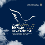 По всей России запущена акция памяти павших воинов России «Дни белых журавлей».